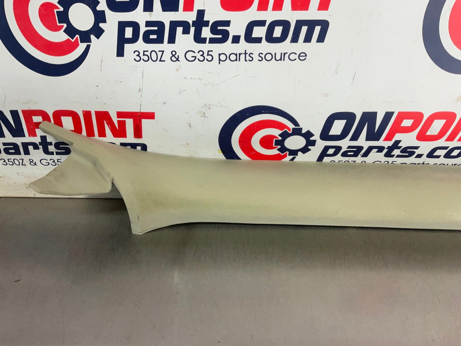 2004 Infiniti G35 Passenger Right Interior Cloth A Pillar Trim 76911 OEM 15BE4E7 - On Point Parts Inc