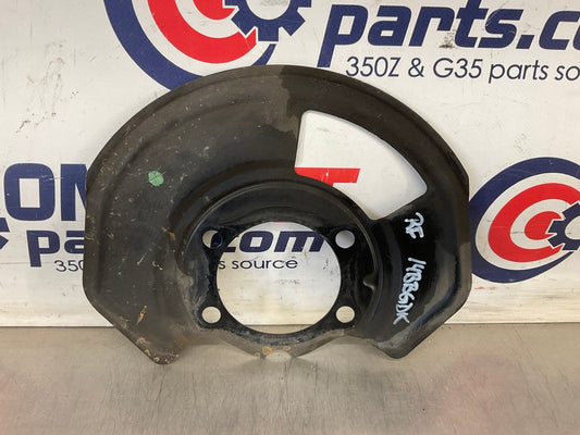 2003 Nissan 350Z Passenger Right Front Brake Dust Cover Baffle Plate OEM 14BBGDK - On Point Parts Inc