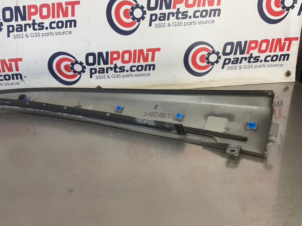 2012 Nissan 370Z Passenger Right Exterior A Pillar Trim 76836 OEM 24BDME2 - On Point Parts Inc