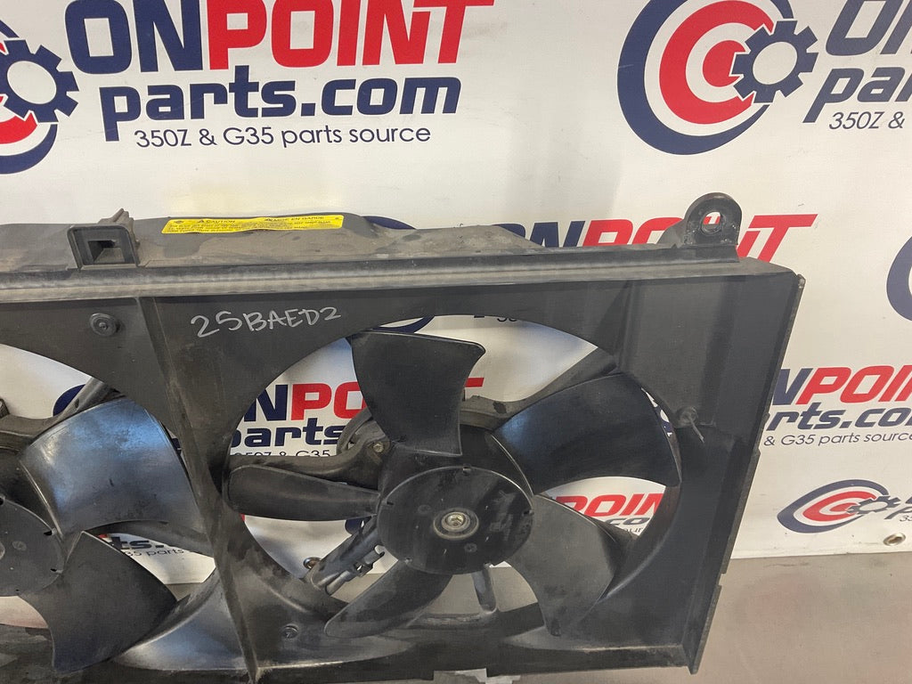 2005 Nissan 350Z Radiator Fan Shroud Assembly OEM 25BAED2 - On Point Parts Inc