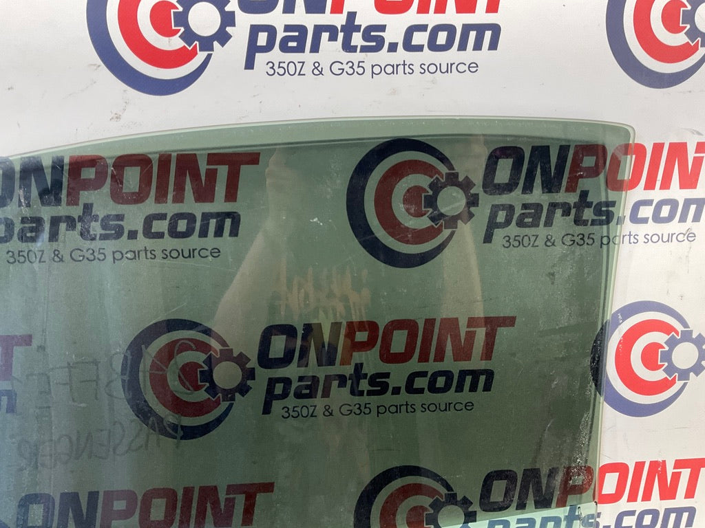 2005 Infiniti G35 Coupe Passenger Right Door Tinted Window Glass OEM 24BFFE1 - On Point Parts Inc