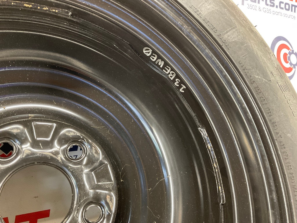2003 Infiniti G35 Bridgestone Spare Tire T155/80R17 100M OEM 13BEWE0 - On Point Parts Inc