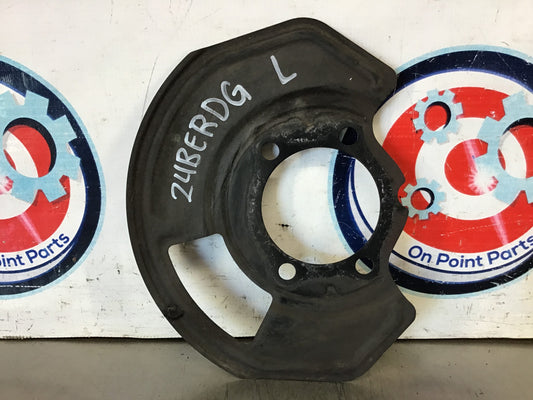 2003 Nissan 350Z Driver Left Front Brake Dust Shield OEM 24BERDG - On Point Parts Inc