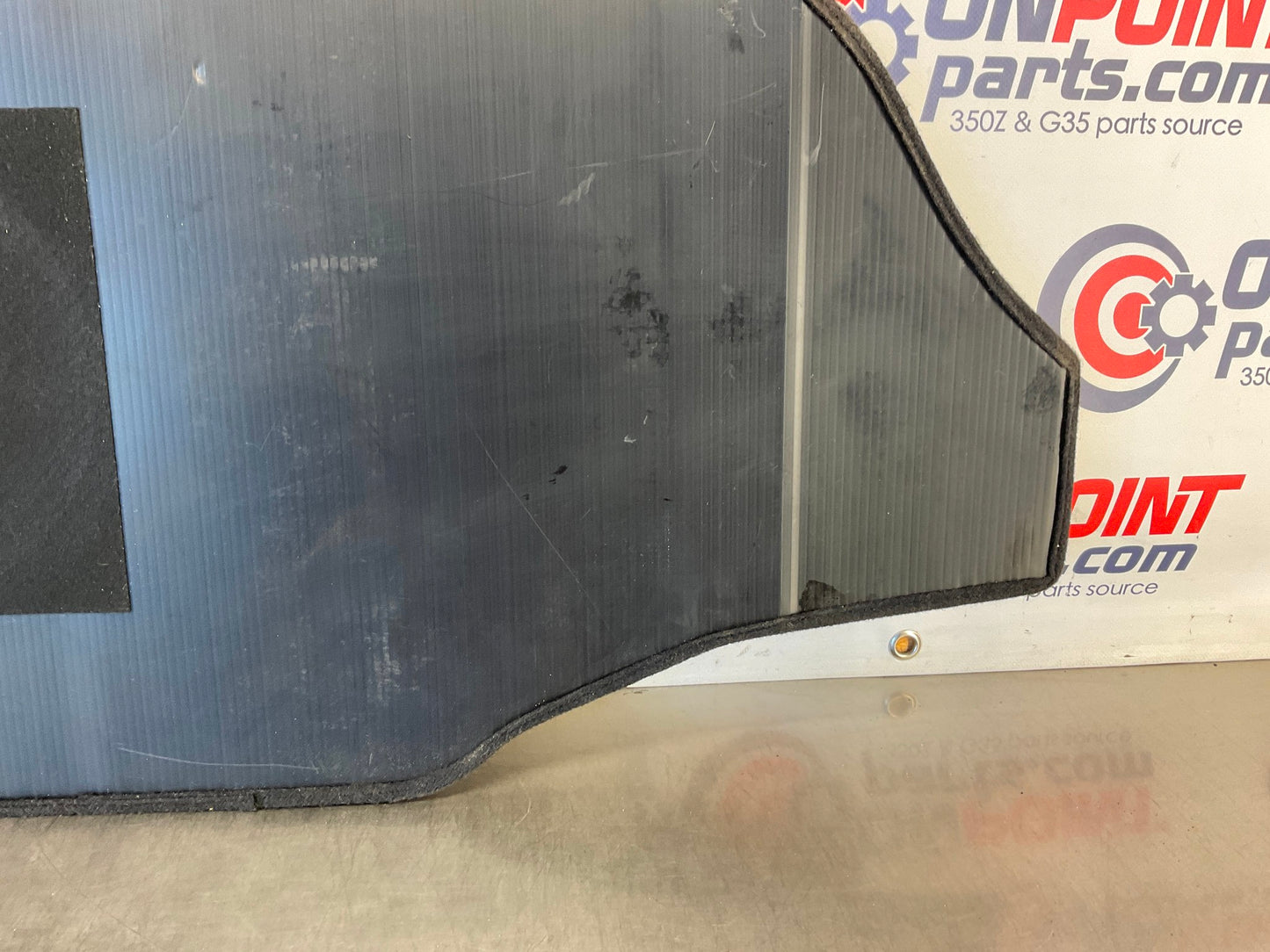 2012 Nissan 370Z Trunk Spare Tire Cover Subfloor 84960 OEM 24BDME9 - On Point Parts Inc