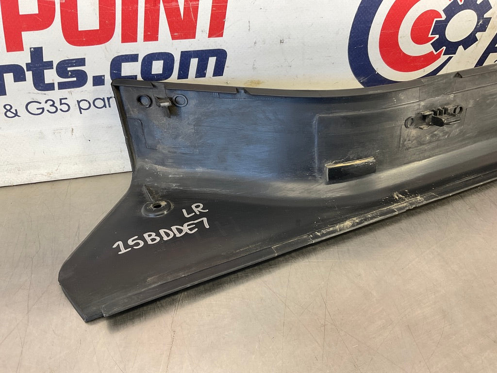 2003 Infiniti G35 Driver Left Rear Door Threshold Kick Plate Trim OEM 15BDDE7 - On Point Parts Inc