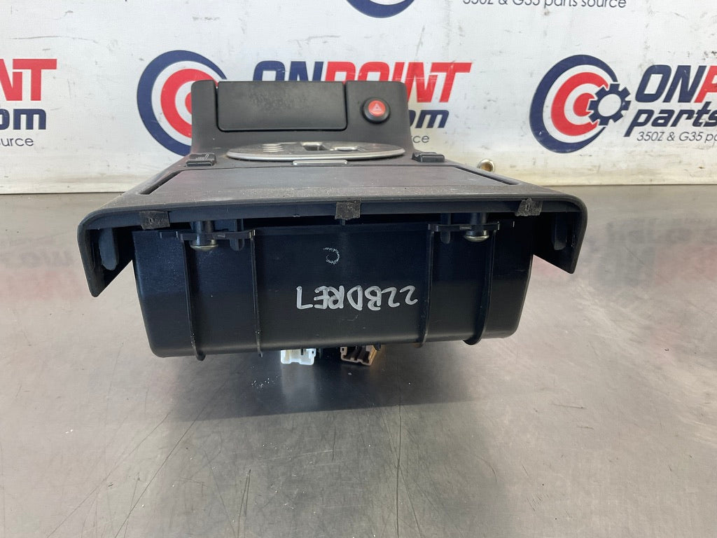 2003 Infiniti G35 Automatic Gear Shifter Bezel Trim Cup Holders OEM 22BDRDE7 - On Point Parts Inc