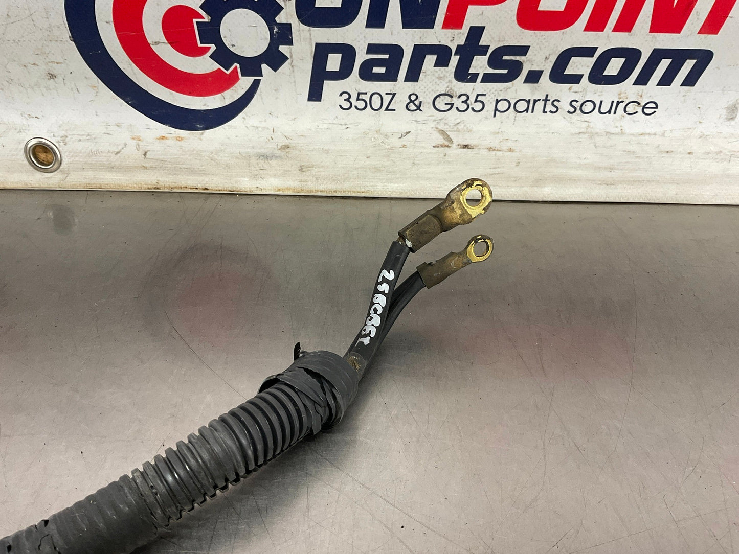 2007 Nissan 350Z Battery Ground Wire 24083 OEM 25BCBEI - On Point Parts Inc
