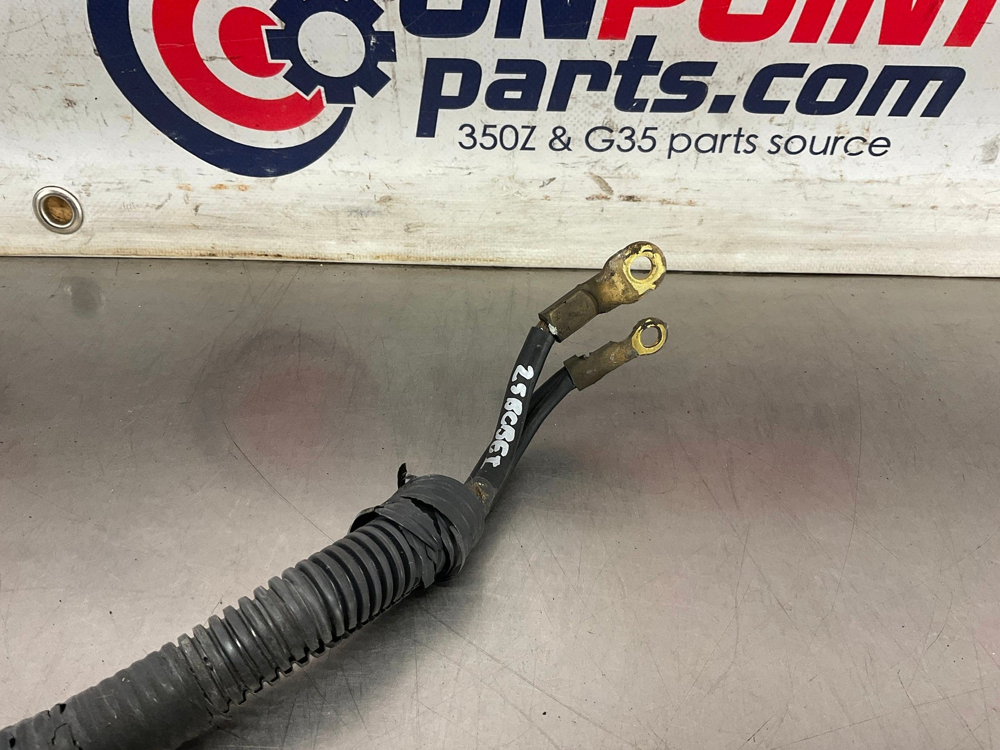 2007 Nissan 350Z Battery Ground Wire 24083 OEM 25BCBEI - On Point Parts Inc