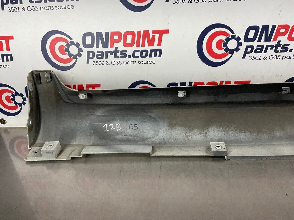 2013 Infiniti G37 Sedan Driver Left Rocker Panel Side Skirt OEM 12BCGE5 - On Point Parts Inc