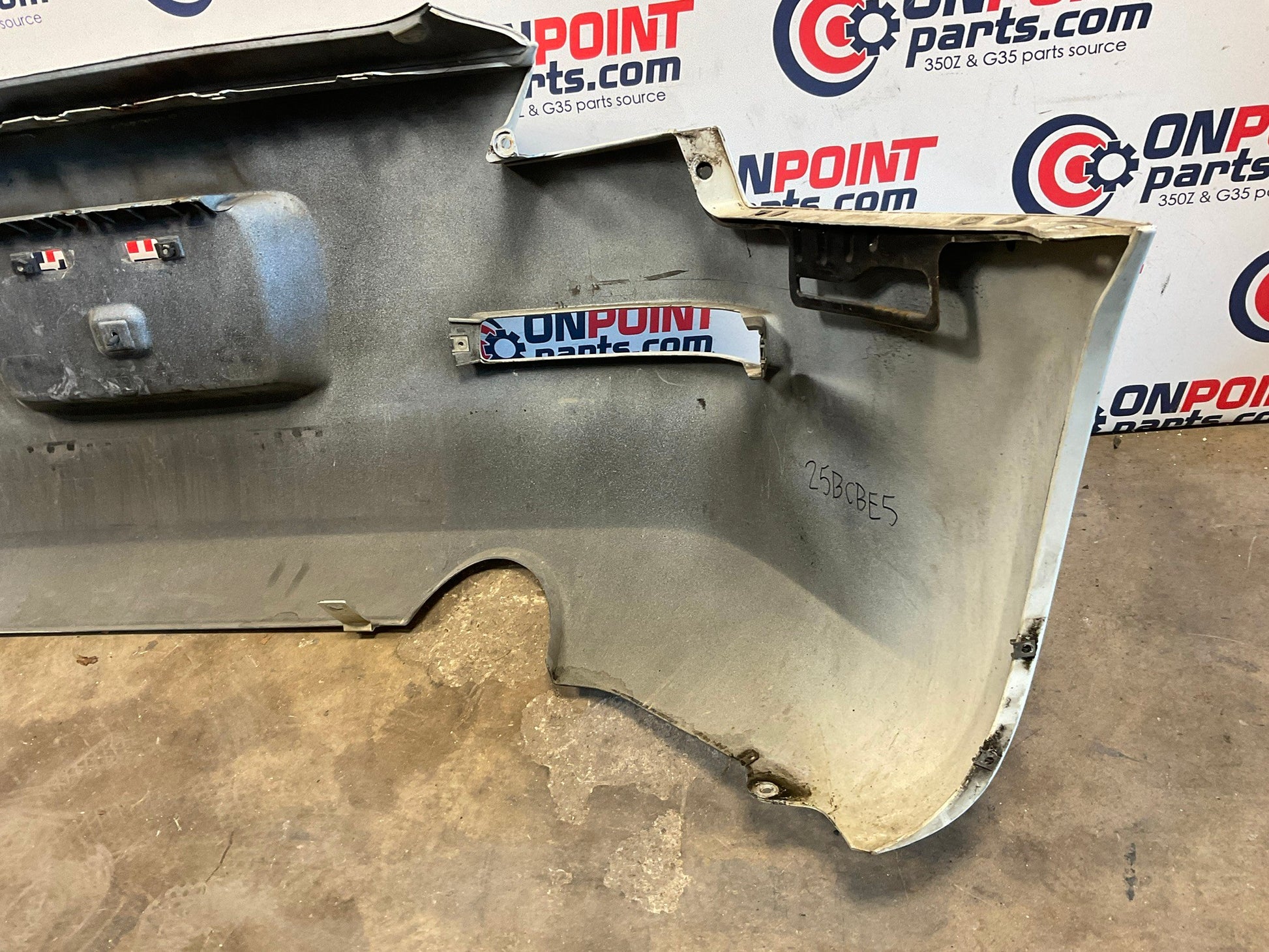 2007 Nissan 350Z Rear Bumper Cover OEM 25BCBE5 - On Point Parts Inc