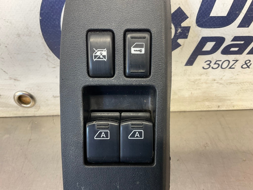 2003 Infiniti G35 Driver Left Master Door Lock Window Switches 80961 OEM 22BDREA - On Point Parts Inc