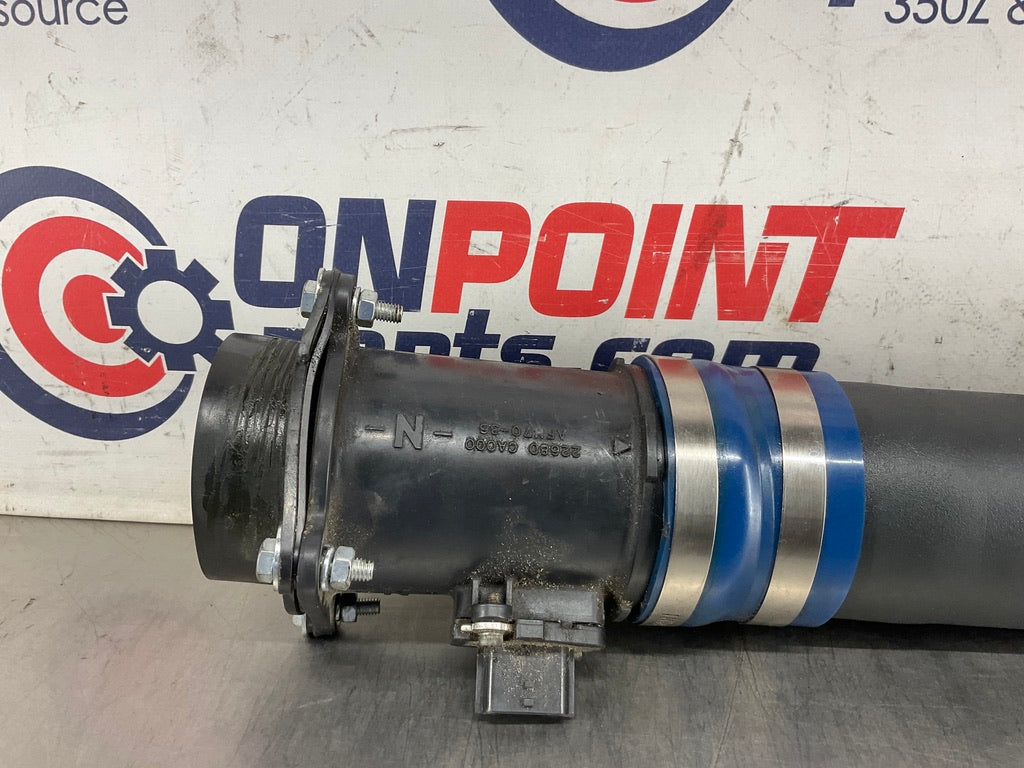 2004 Nissan 350Z Air Intake Tube with MAF Mass Air Flow 14BEQEG - On Point Parts Inc