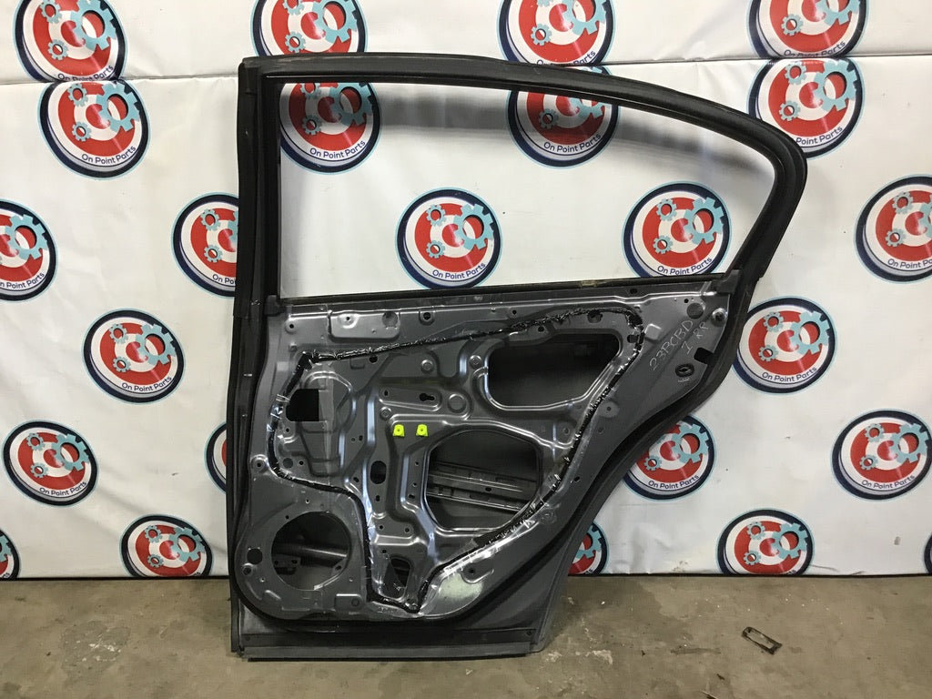 09-13 Infiniti G37 Sedan Passenger Right Rear Door Shell