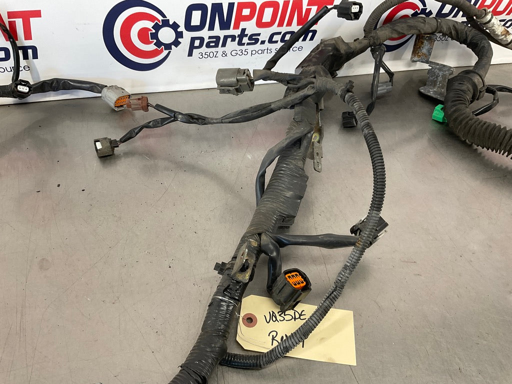 2006 Nissan 350Z VQ35DE RevUp Engine Wiring Harness Manual OEM 12BI3D0 - On Point Parts Inc