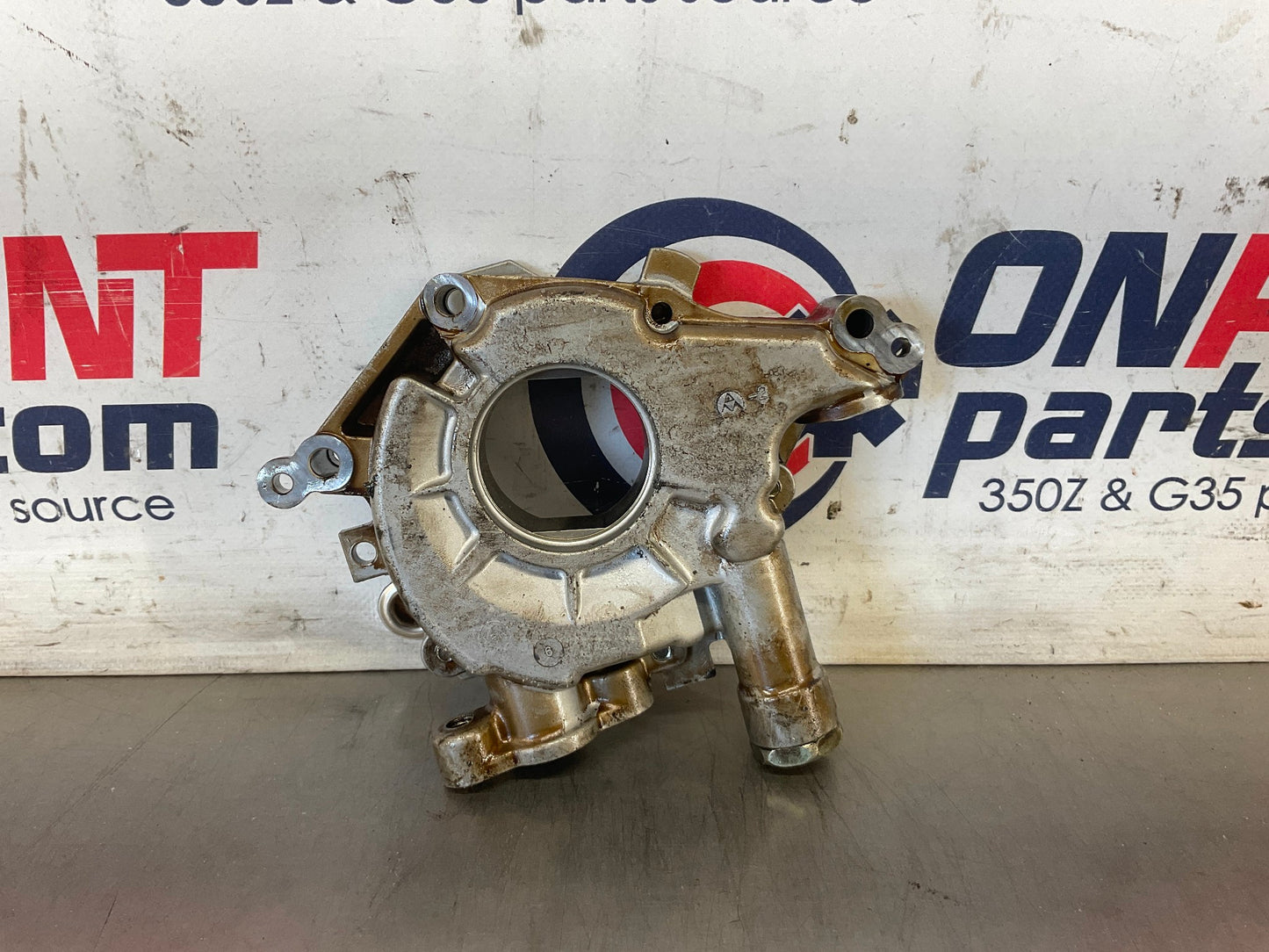 2003 Infiniti G35 VQ35DE Oil Pump Cooler Assembly OEM 15BDDE0 - On Point Parts Inc