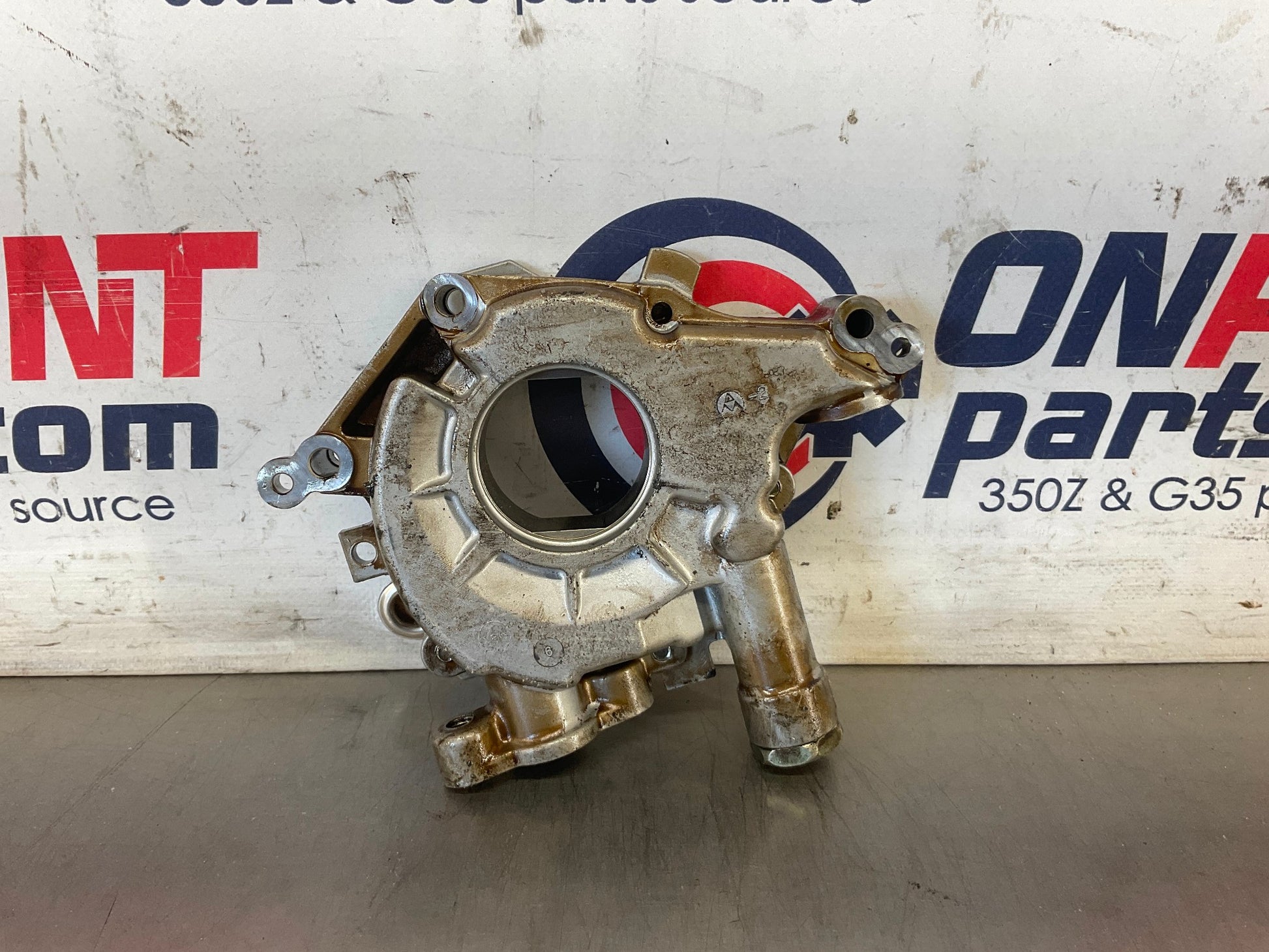 2003 Infiniti G35 VQ35DE Oil Pump Cooler Assembly OEM 15BDDE0 - On Point Parts Inc