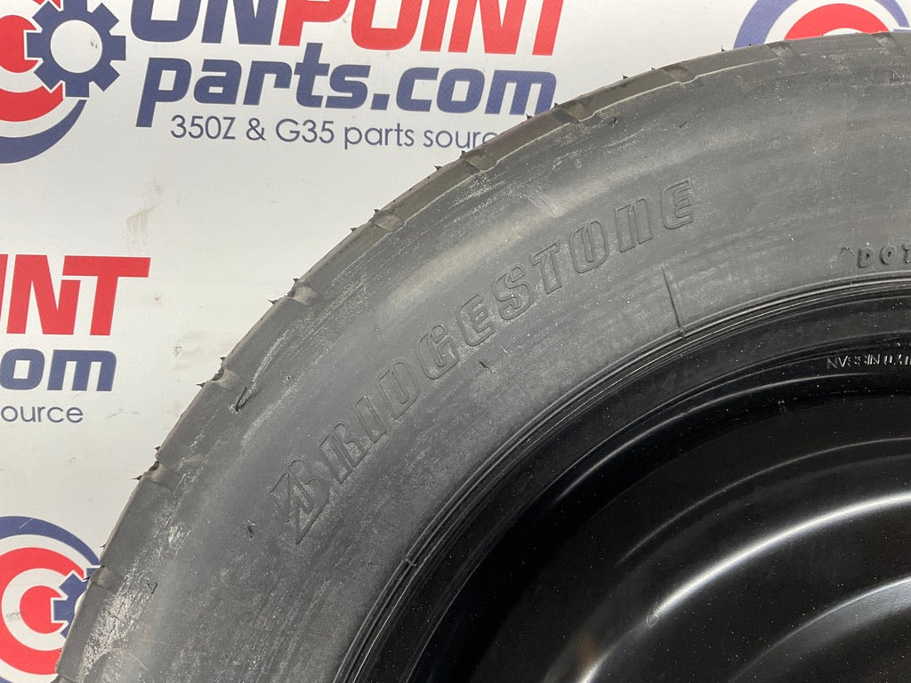 2003 Infiniti G35 Bridgestone Spare Tire T155/80R17 100M OEM 13BEWE0 - On Point Parts Inc