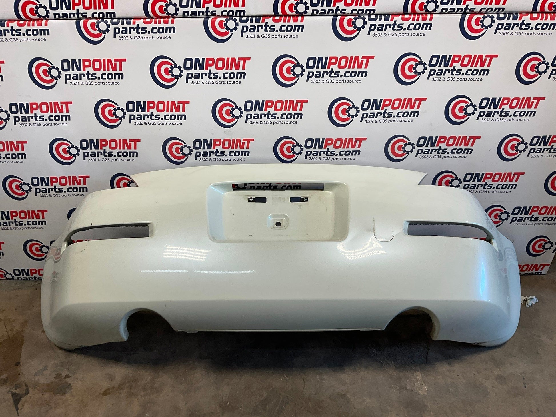 2007 Nissan 350Z Rear Bumper Cover OEM 25BCBE5 - On Point Parts Inc