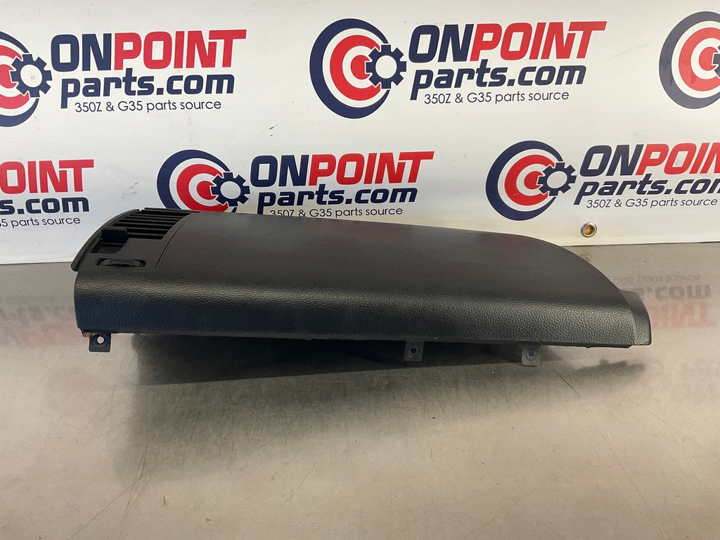 2008 Nissan 350Z Passenger Right Upper Dash Cover Panel Trim 68109 OEM 23BJMD7 - On Point Parts Inc