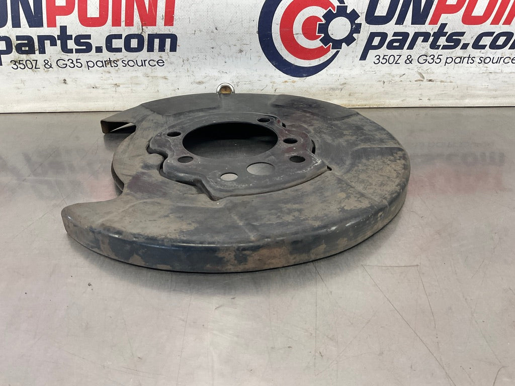 2003 Nissan 350Z Passenger Right Rear Brake Dust Cover Baffle Plate OEM 23BCPEK - On Point Parts Inc