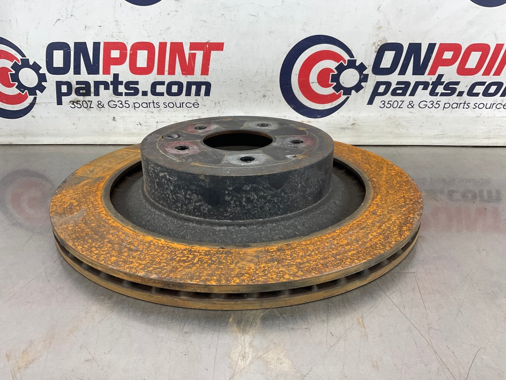 2016 Nissan 370Z Rear Akebono Brake Rotors  OEM 11BB9DG - On Point Parts Inc