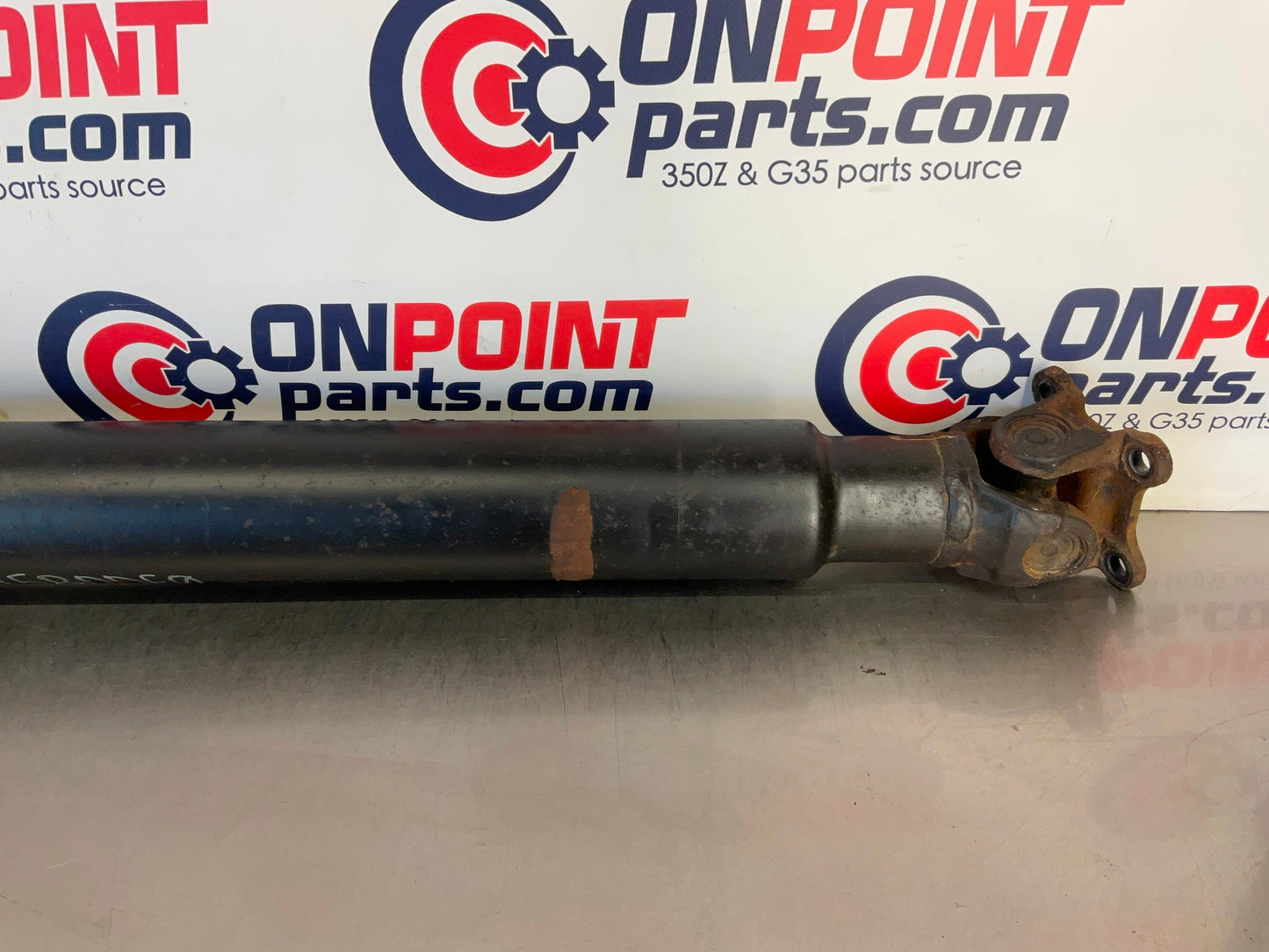 2003 Infiniti G35 Sedan 2 Piece RWD Rear Wheel Drive Shaft Manual OEM 15BDDE0 - On Point Parts Inc