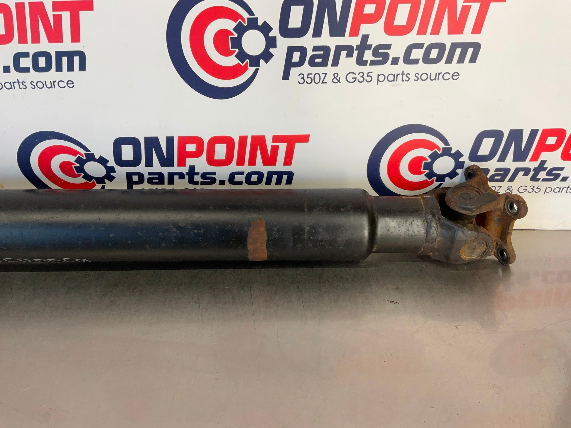 2003 Infiniti G35 Sedan 2 Piece RWD Rear Wheel Drive Shaft Manual OEM 15BDDE0 - On Point Parts Inc