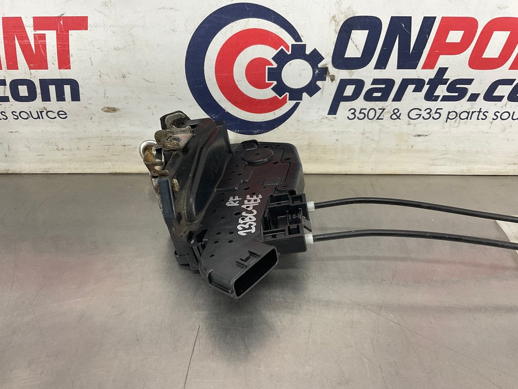 2008 Infiniti G35 Sedan Passenger Right Front Door Lock Actuator OEM 13BC4EE - On Point Parts Inc