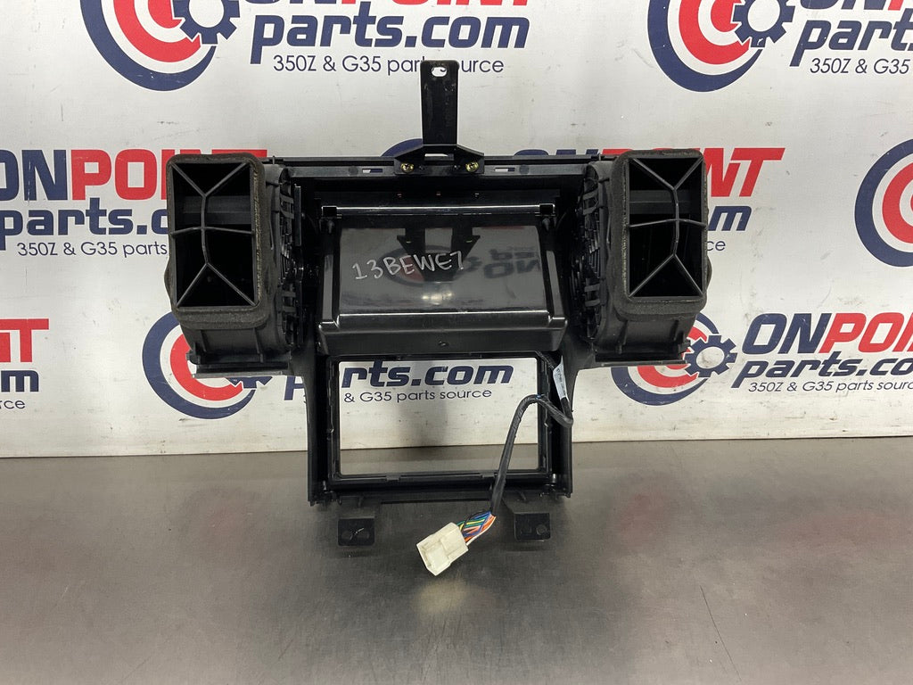 2003 Infiniti G35 Center Dash Bezel Trim AC Controls with Cubby OEM 13BEWE8 - On Point Parts Inc