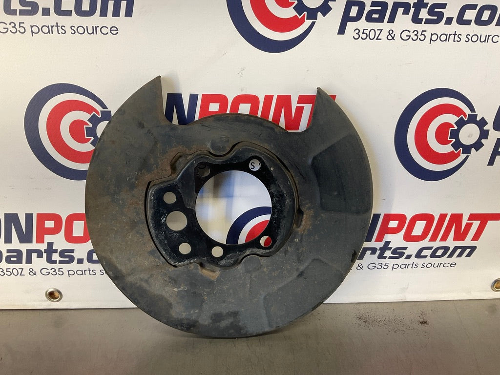 2008 Nissan 350Z Passenger Right Rear Brake Dust Shield OEM 23BJMDK - On Point Parts Inc