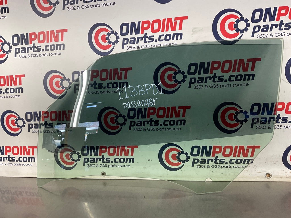 2016 Nissan 370Z Passenger Right Tinted Window Door Glass 80300 OEM 11BB9D3 - On Point Parts Inc