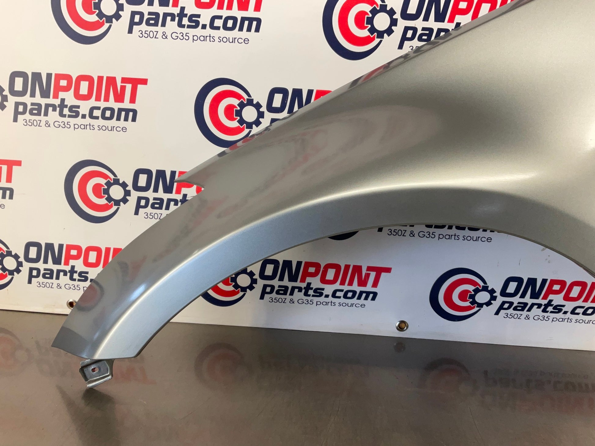 2003 Nissan 350Z Driver Left Front Fender with Emblem OEM 24BL7D5 - On Point Parts Inc