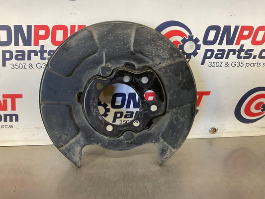2010 Nissan 370Z Passenger Right Rear Brake Dust Cover Baffle Plate OEM 24BBBDK - On Point Parts Inc