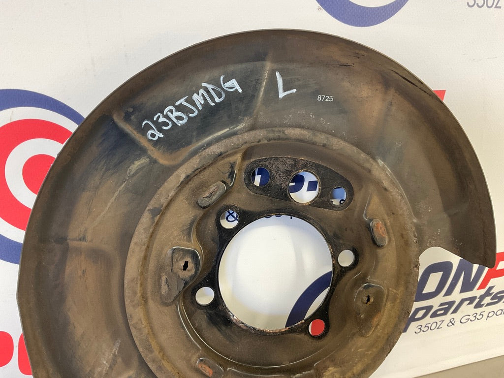 2008 Nissan 350Z Driver Left Rear Brake Dust Shield OEM 23BJMDG - On Point Parts Inc