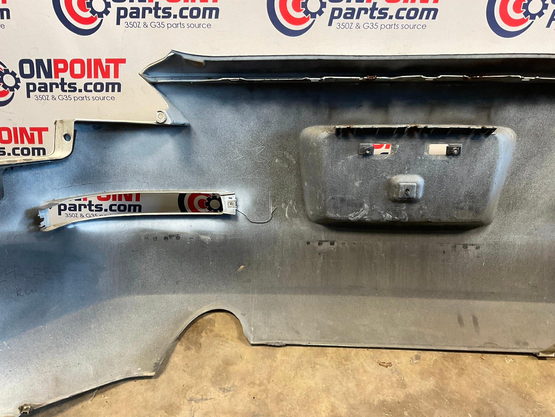 2007 Nissan 350Z Rear Bumper Cover OEM 25BCBE5 - On Point Parts Inc