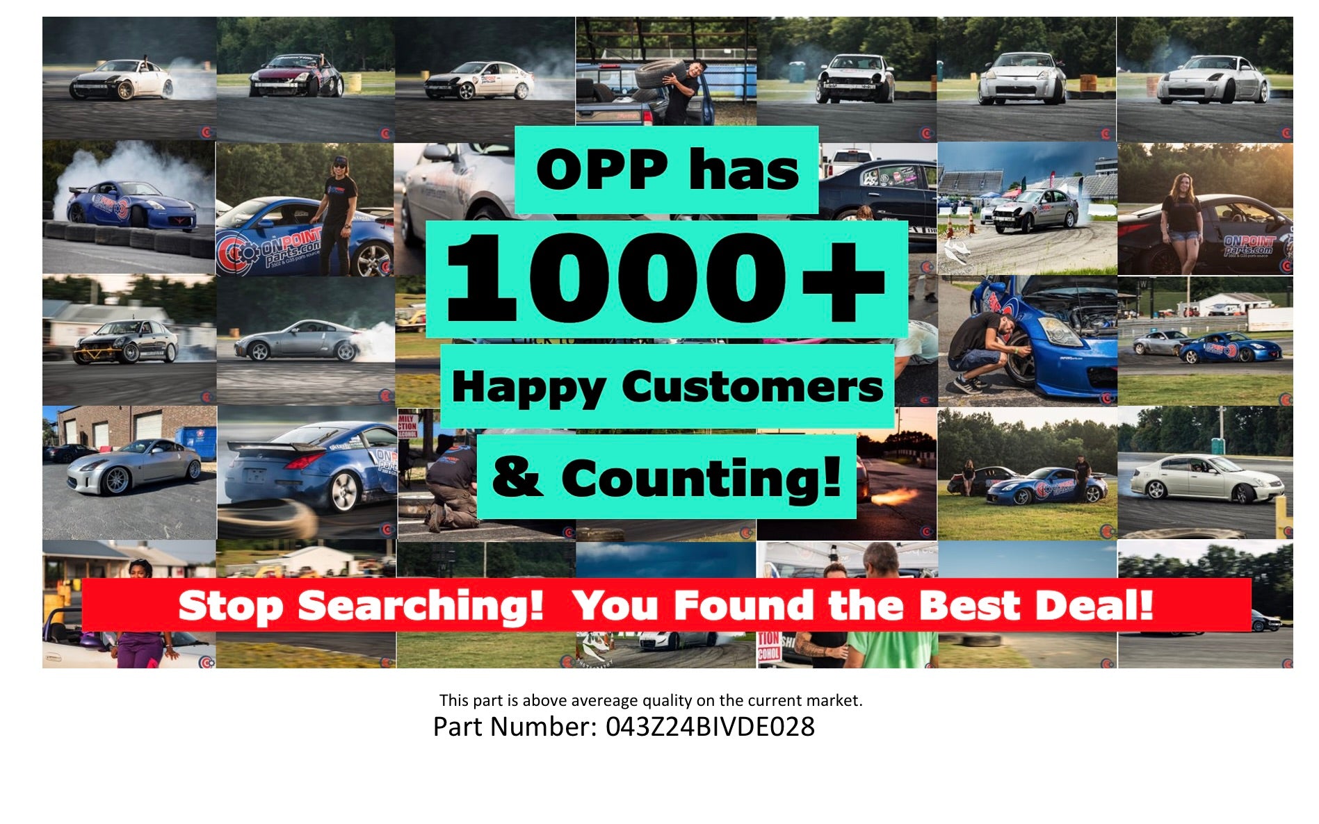 2004 Nissan 350Z Passenger Right Exterior Door Handle OEM 24BIVDE - On Point Parts Inc