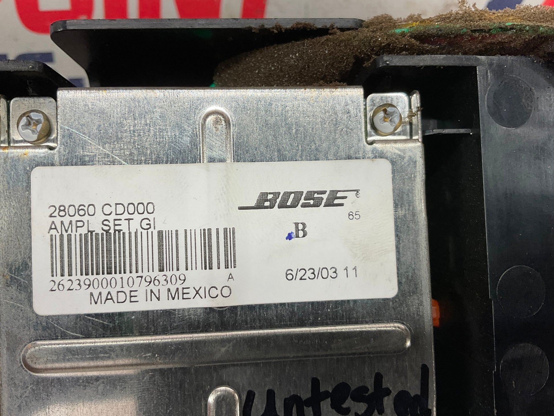 2004 Nissan 350Z Bose Subwoofer Amplifier Module 28060 OEM 14BEQEA - On Point Parts Inc