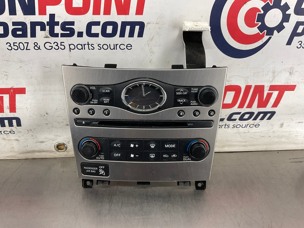 2013 Infiniti G37 Center Dash AC Radio CD Controls OEM 12BCGEA - On Point Parts Inc