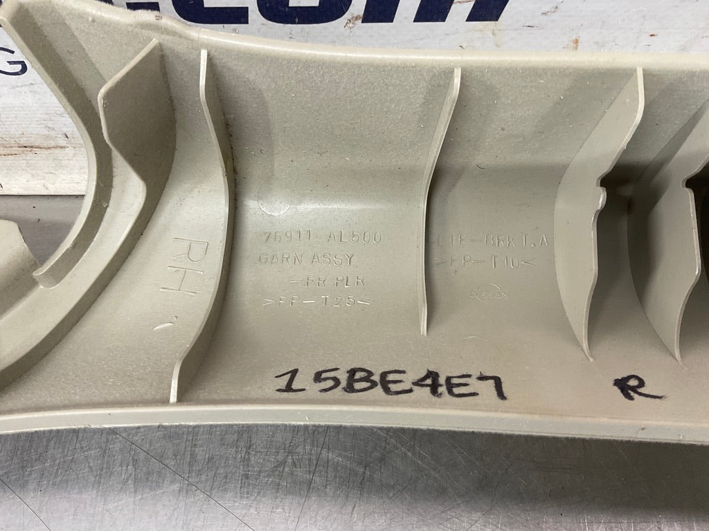2004 Infiniti G35 Passenger Right Interior Cloth A Pillar Trim 76911 OEM 15BE4E7 - On Point Parts Inc