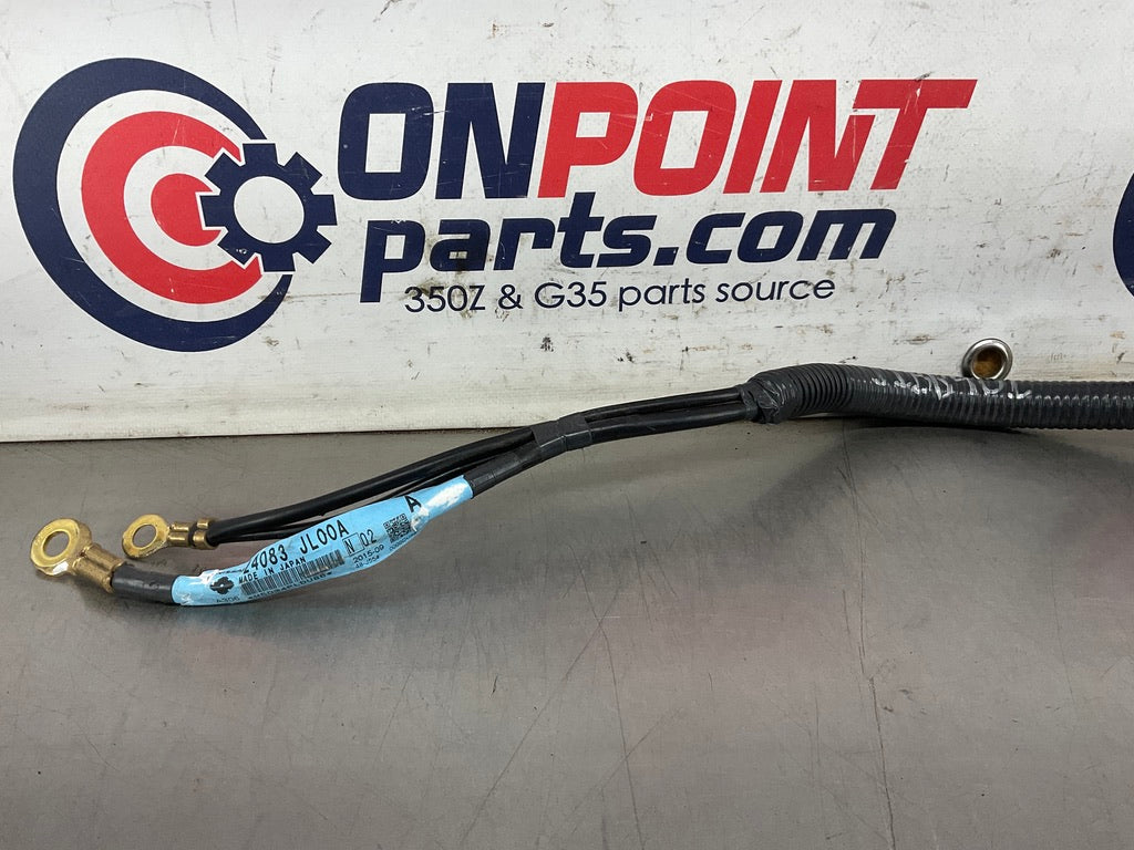 09-20 Nissan 370Z 08-15 G37 Q60 Engine Earth Ground Cable