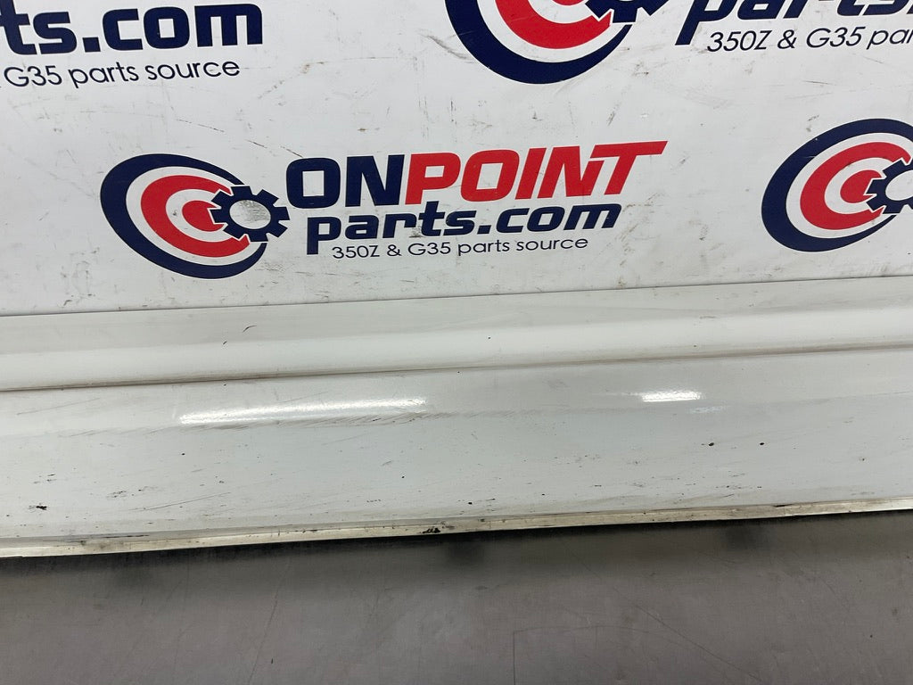2013 Infiniti G37 Sedan Driver Left Rocker Panel Side Skirt OEM 12BCGE5 - On Point Parts Inc