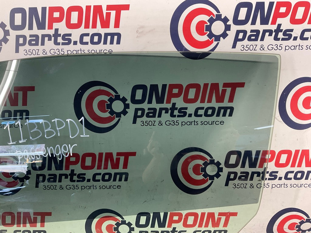 2016 Nissan 370Z Passenger Right Tinted Window Door Glass 80300 OEM 11BB9D3 - On Point Parts Inc