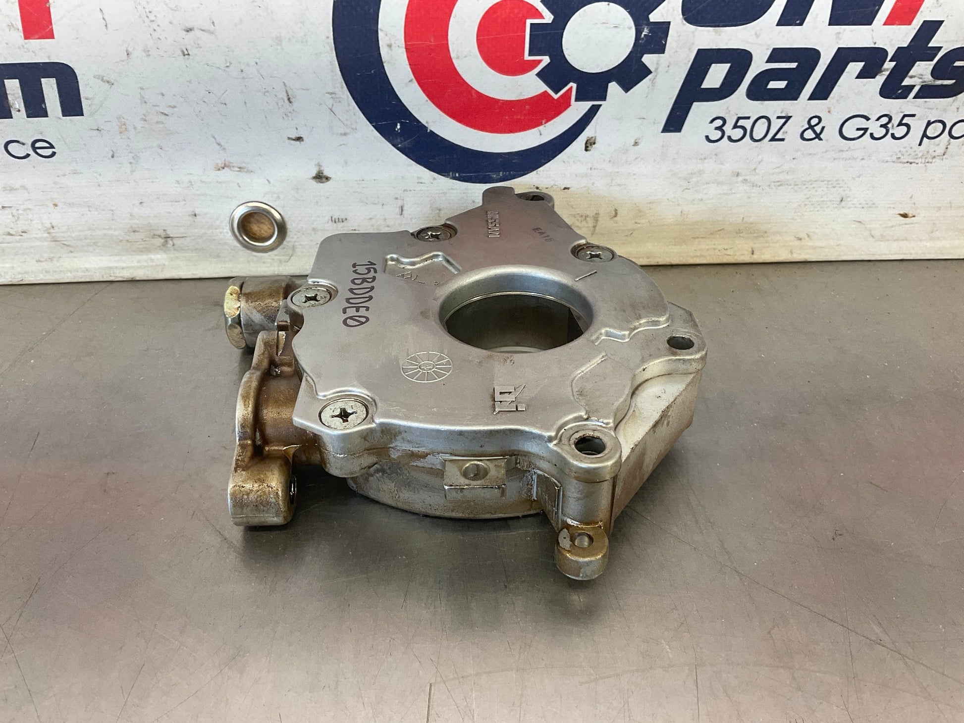 2003 Infiniti G35 VQ35DE Oil Pump Cooler Assembly OEM 15BDDE0 - On Point Parts Inc