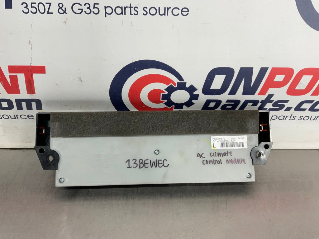 2003 Infiniti G35 AC Climate Control Module Display 27760 AM616 OEM 13BEWEC - On Point Parts Inc
