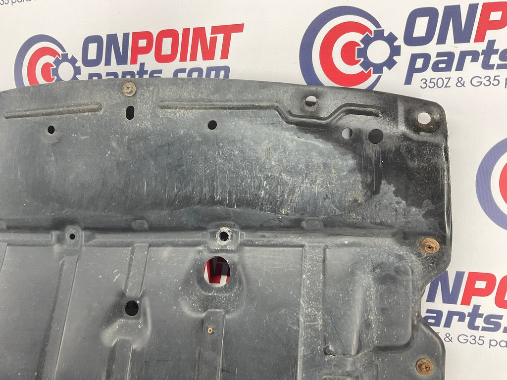 2008 Nissan 350Z Front Engine Splash Guard Skid Plate OEM 23BJMD3 - On Point Parts Inc