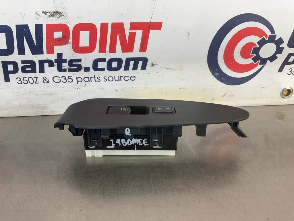 2012 Nissan 370Z Passenger Right Window Door Lock Switches Trim OEM 24BDMEE - On Point Parts Inc