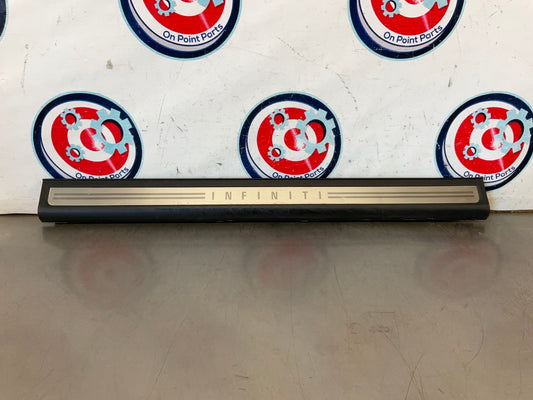 2007 Infiniti G35 Driver Left Door Threshold Kick Plate OEM 23BDFD7 - On Point Parts Inc