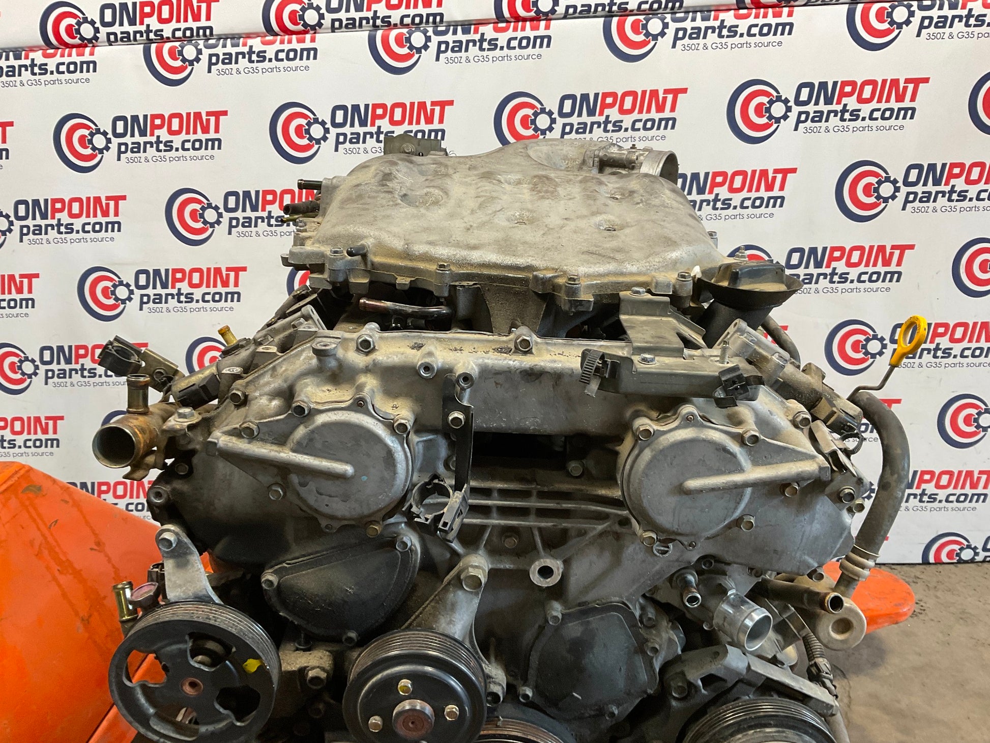 2003 Infiniti G35 V6 VQ35DE 6 Speed Engine Manual 158k OEM 13BEWE0 - On Point Parts Inc