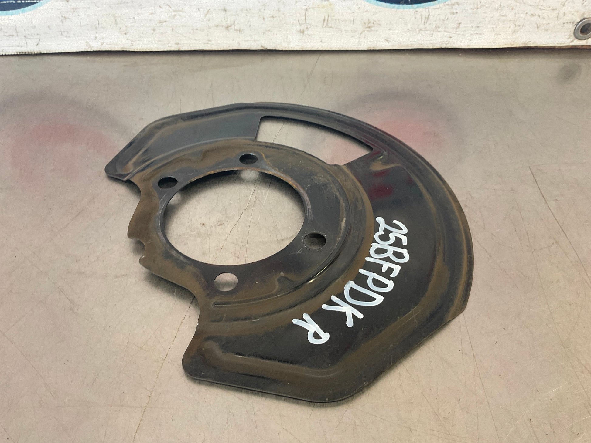 2006 Nissan 350Z Passenger Right Front Brake Dust Cover Shield OEM 25BFPDK - On Point Parts Inc