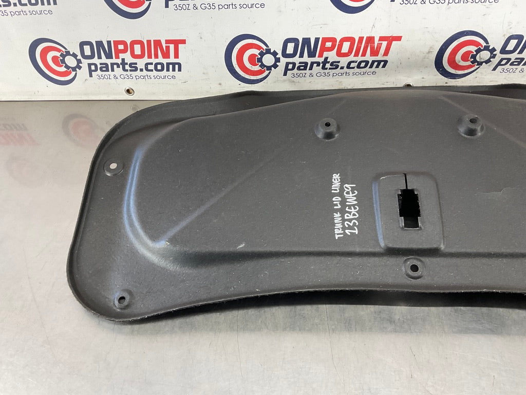 2003 Infiniti G35 Trunk Lid Liner 84966 OEM 13BEWE9 - On Point Parts Inc